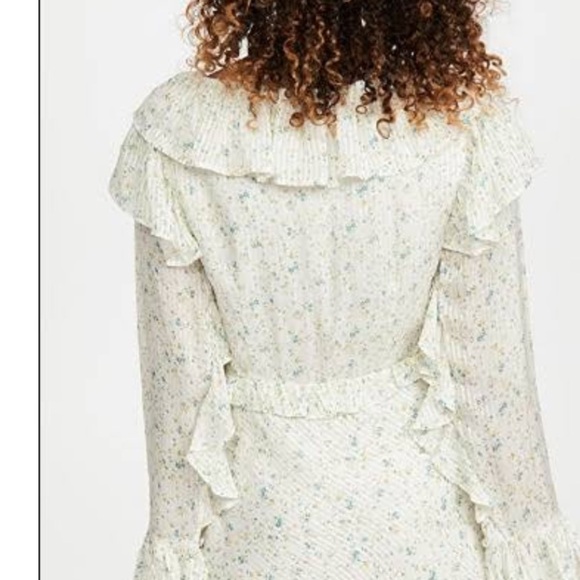 Free People Silky Tiny Floral Print NWOT - Picture 2 of 7